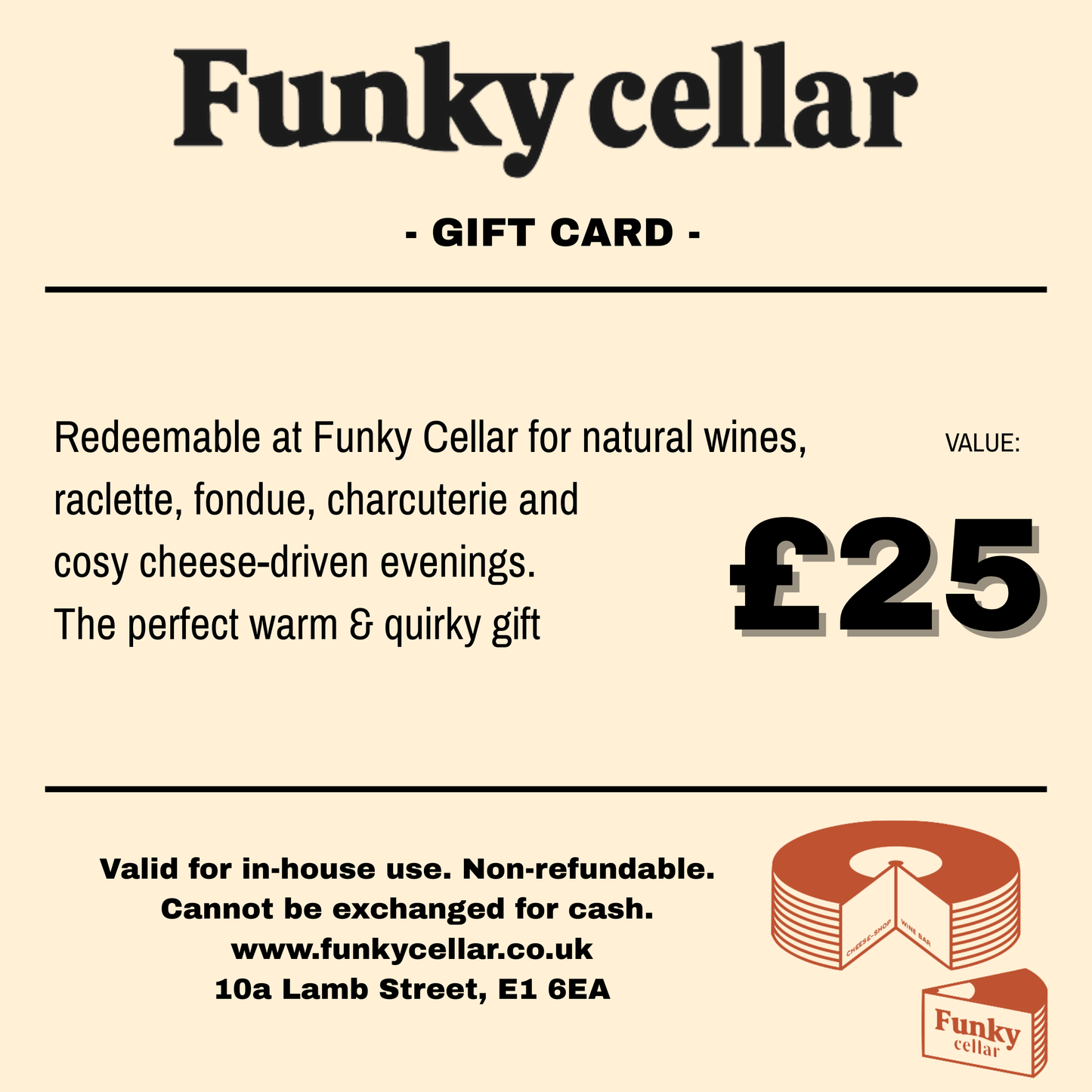 Gift Card £25