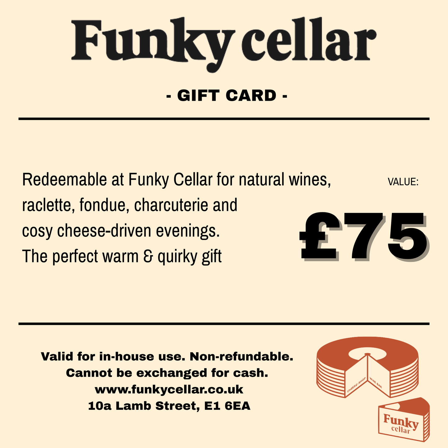 Gift Card £75