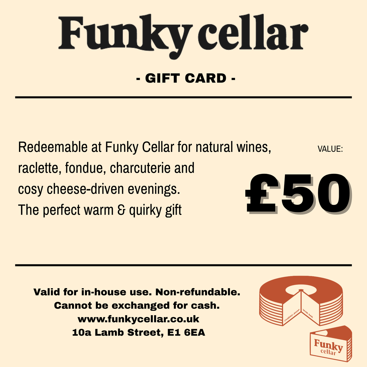 Gift Card £50