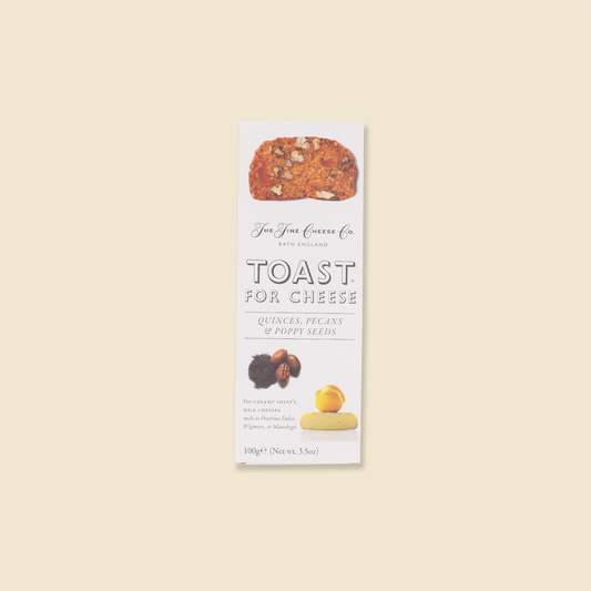 Quince, Pecan & Poppy Seeds Toast 100g